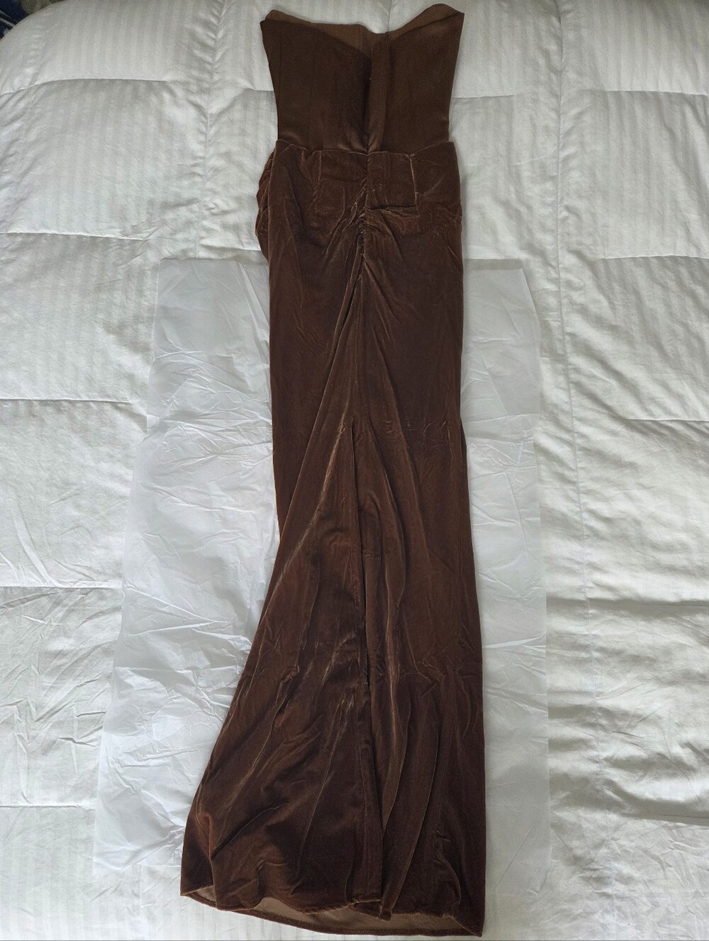 House of CB Velvet Toffee 'Persephone'- XS - Picture 5 of 16